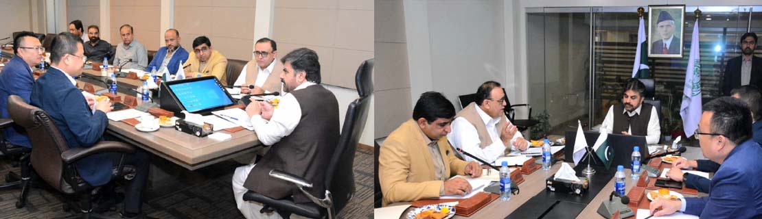 صوبائی وزیر توانائی سندھ سید ناصر حسین شاہ سے شنگھائی پاور کے وفد کی ملاقات ہوئی۔