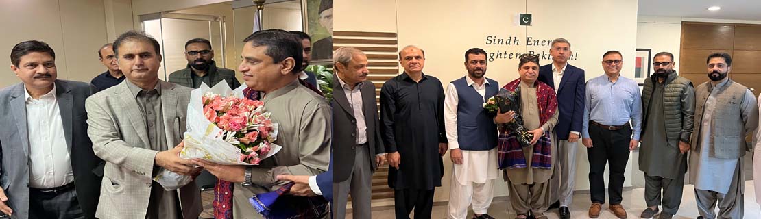 On the occasion of the retirement of DG Power Development Sindh, Mr. Nand Lal Sharma, the Secretary Energy Department, Mr. Shahab Qamar Ansari presented him with a bouquet and appreciated his decades-long tenure in the Energy Department. Mr. Sharma has served in this department in various capacities and has been a valuable asset to the team. On behalf of all staff members, the Secretary Energy Department wished Mr. Sharma the best for his future endeavors.